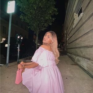 Petal and Pup pink mini dress